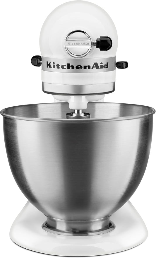 KitchenAid Classic 4.5 Quart 10-Speed Tilt-Head Stand Mixer White