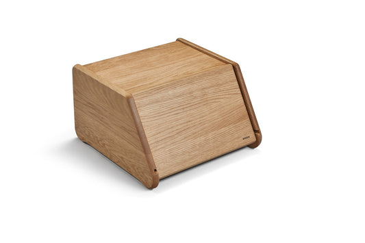 BREKA Brotkasten mit abnehmbarem Deckel Eiche klein