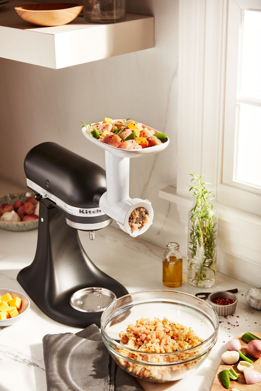 KitchenAid Fleischwolf 5KSMFGA inkl. Wurstfüllhörner