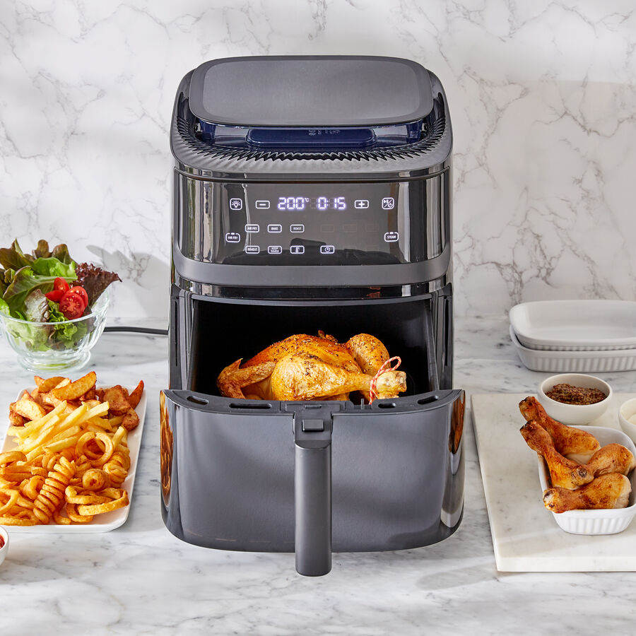 Hagen Grote 2-in-1 Air Fryer and Steamer Turbo Heat Cooker