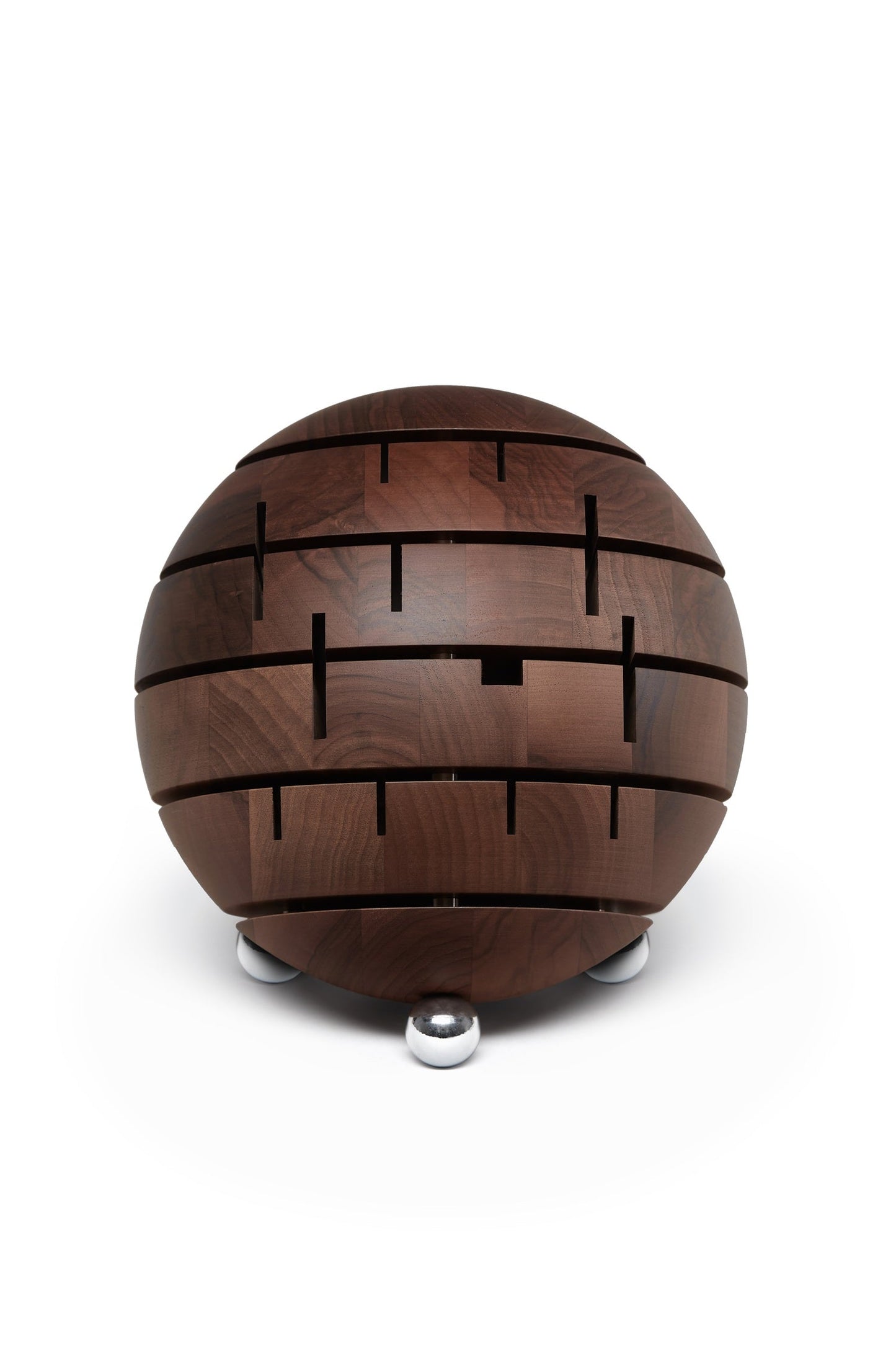 BREKA Messerblock Walnuss