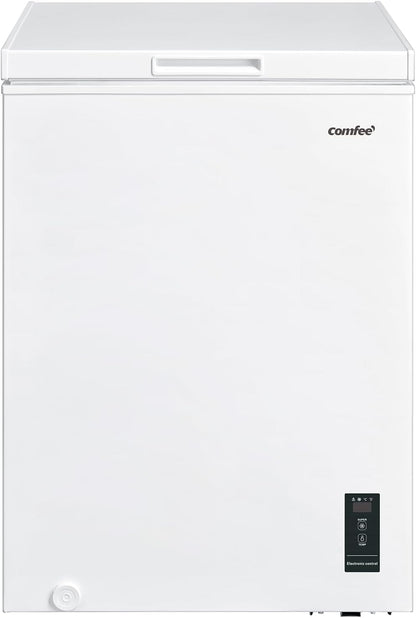 Comfee 99L Compact White Chest Freezer with Dual Cooling Mode