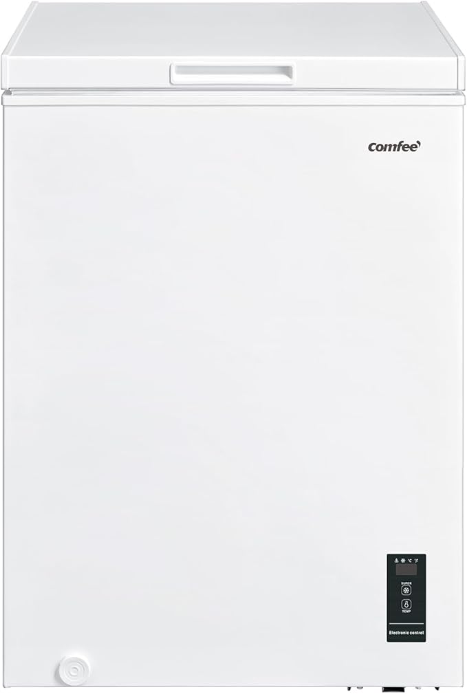 Comfee 99L Compact White Chest Freezer with Dual Cooling Mode