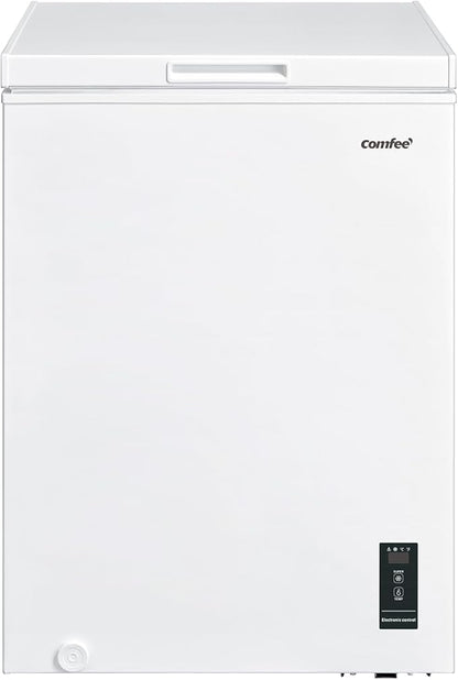 Comfee 99L Compact White Chest Freezer with Dual Cooling Mode
