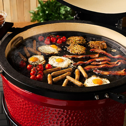 Kamado Joe Halbmond-Gusseisen-Wendeplatte Classic Joe