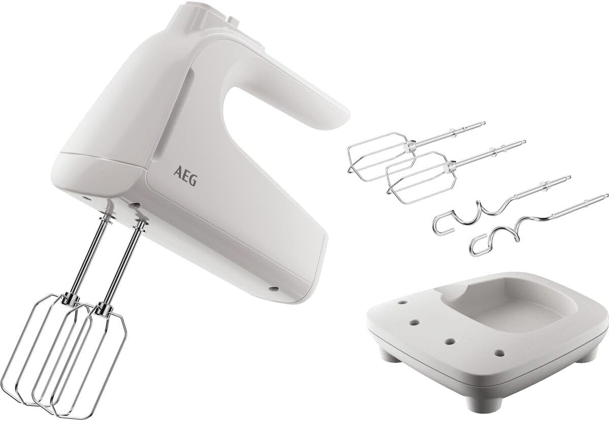 AEG 500W Powerful Hand Mixer with 5 Speeds and Turbo