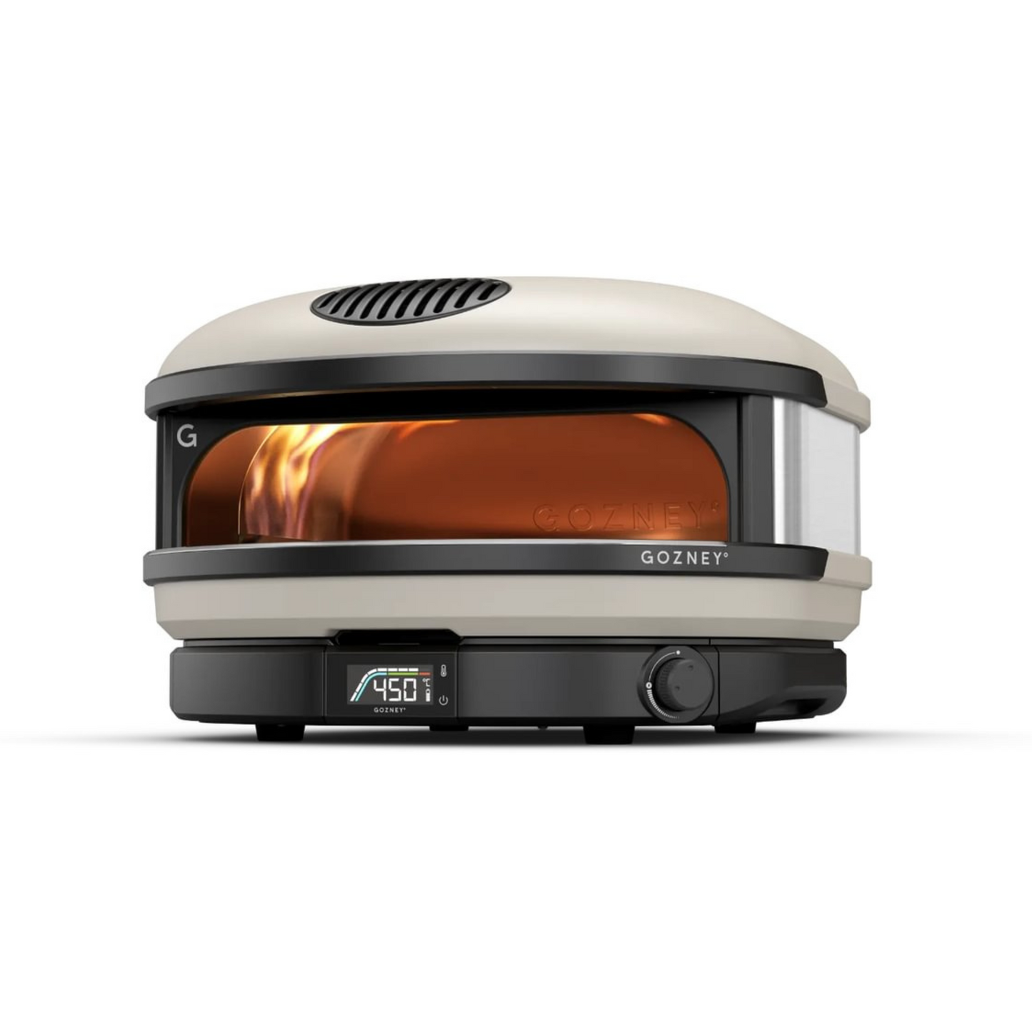 Gozney Arc XL Pizzaofen Creme mit Abdeckhaube