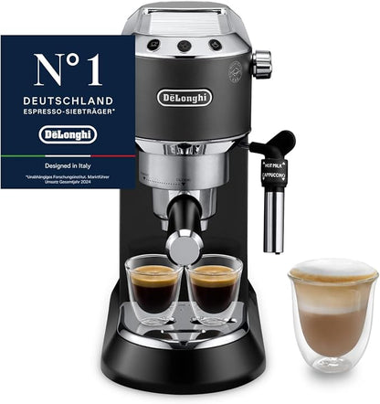 De'Longhi Dedica Style EC 685.BK Slim Espresso Machine Black Finish