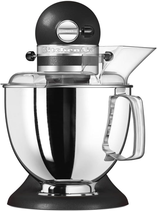 KitchenAid Artisan 4.8L Tilt-Head Stand Mixer in Cast Iron Black
