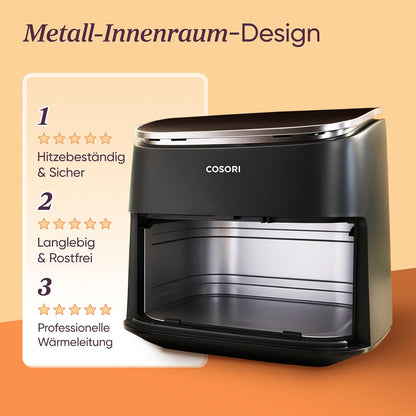 COSORI TurboBlaze 6L 9-in-1 Air Fryer with DC Motor