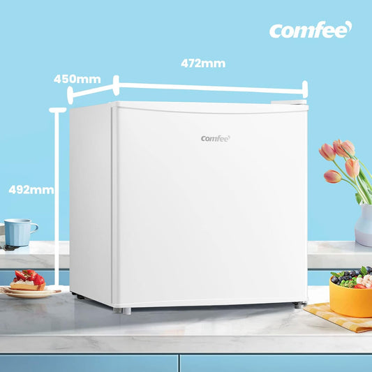 Comfee 31L Freestanding Compact Mini Freezer with Reversible Door