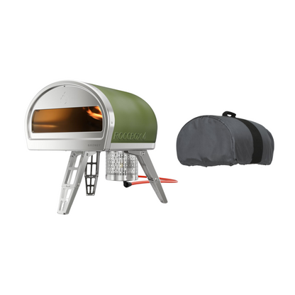 Gozney Roccbox Pizzaofen mit Abdeckhaube