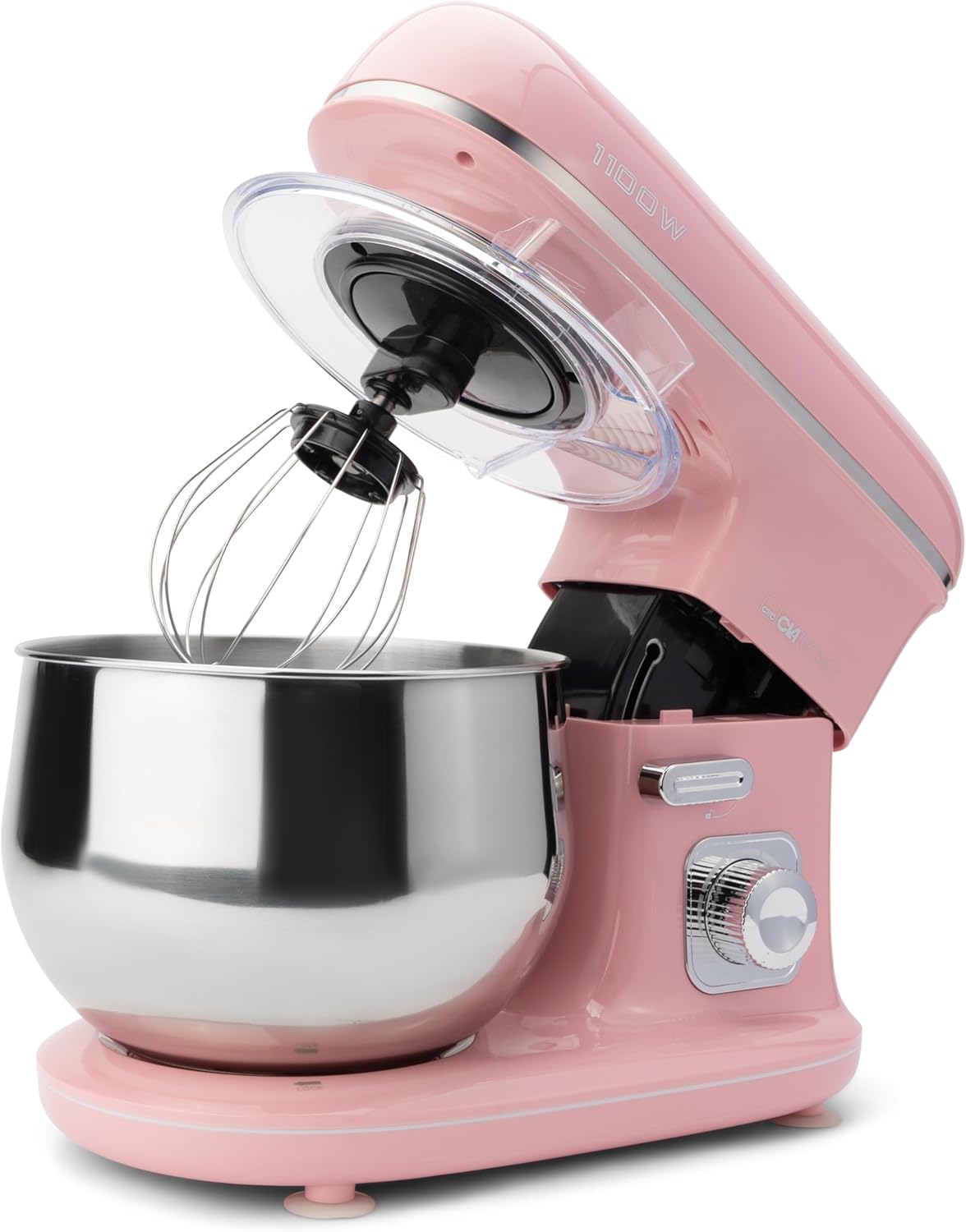 Clatronic Rock'n'Retro KM 3711 Stand Mixer 5L 1100W Pink