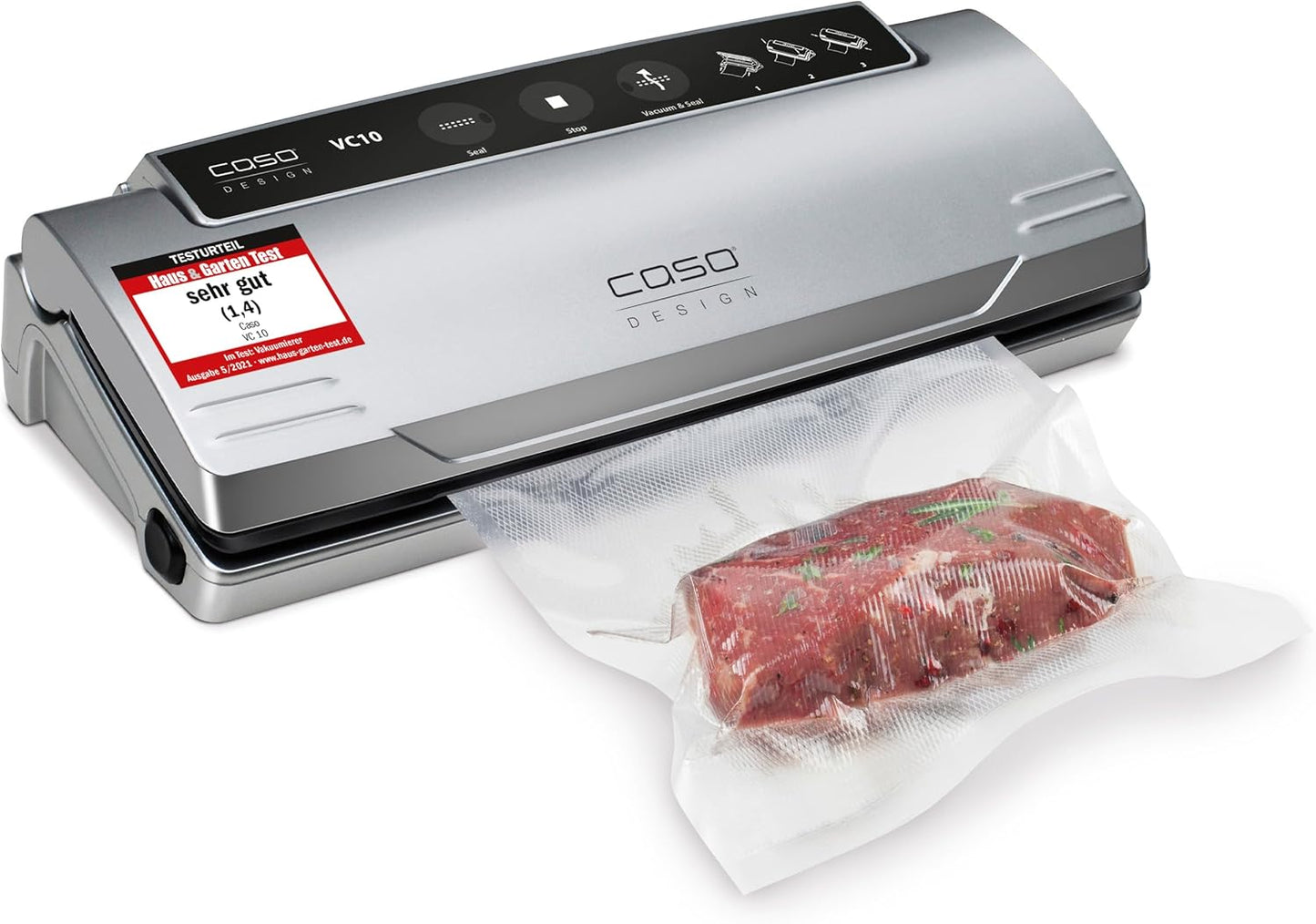 CASO VC10 Fully Automatic Food Vacuum Sealer Machine