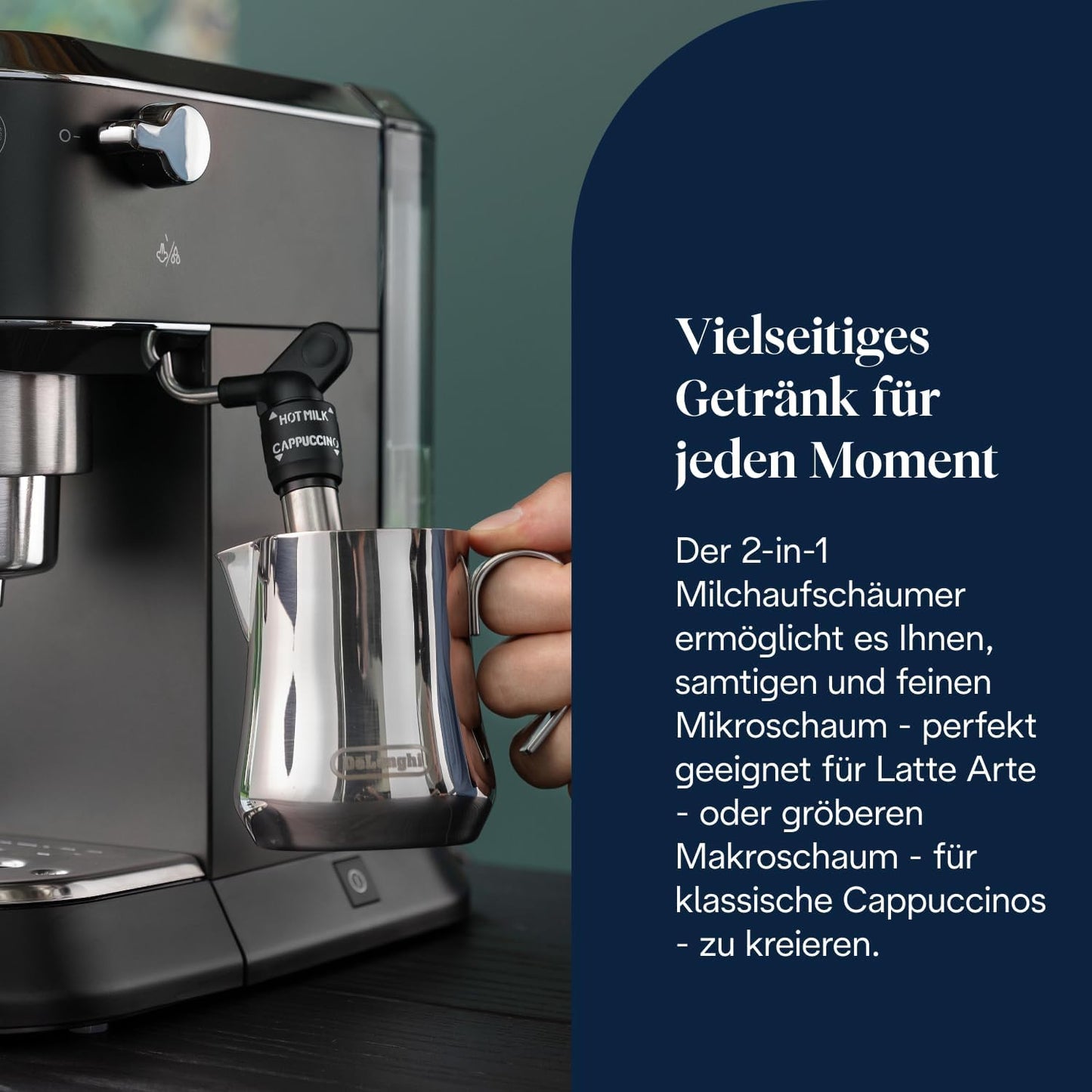 De'Longhi Dedica Style EC 685.BK Slim Espresso Machine Black Finish