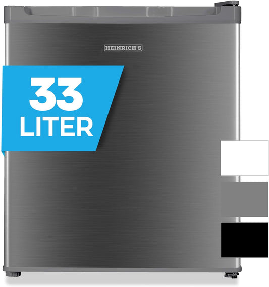 Heinrich's 33L Compact Mini Freezer Quiet Countertop Deep Freeze Box