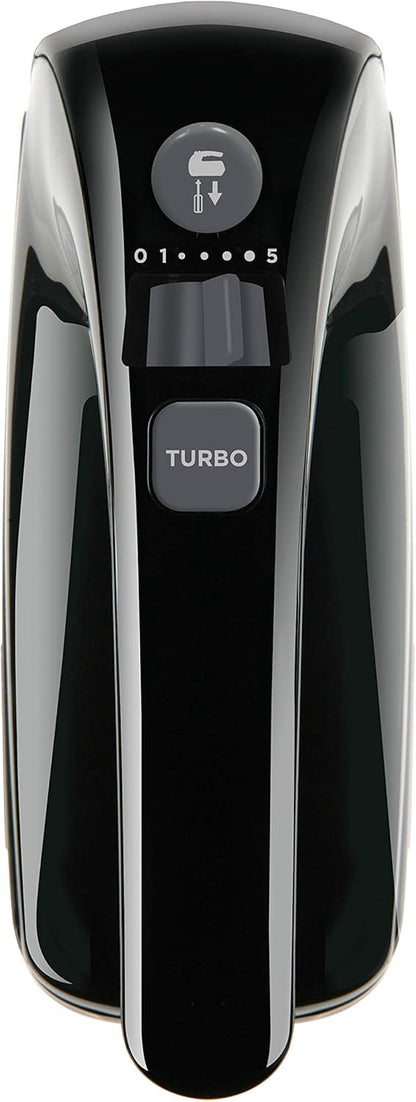 Black+Decker 500W Stainless Steel Hand Mixer with 5 Speeds