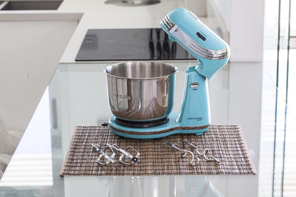 Cecotec Cecomixer Easy Blue Stand Mixer with 3L Stainless Steel Bowl