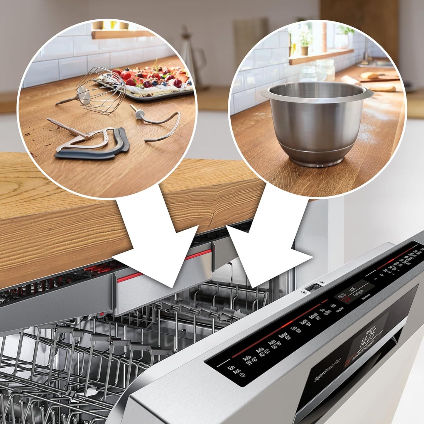 Bosch MUM 5 Food Processor with Integrated Scale and Mixer White