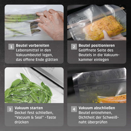 CASO VC10 Fully Automatic Food Vacuum Sealer Machine