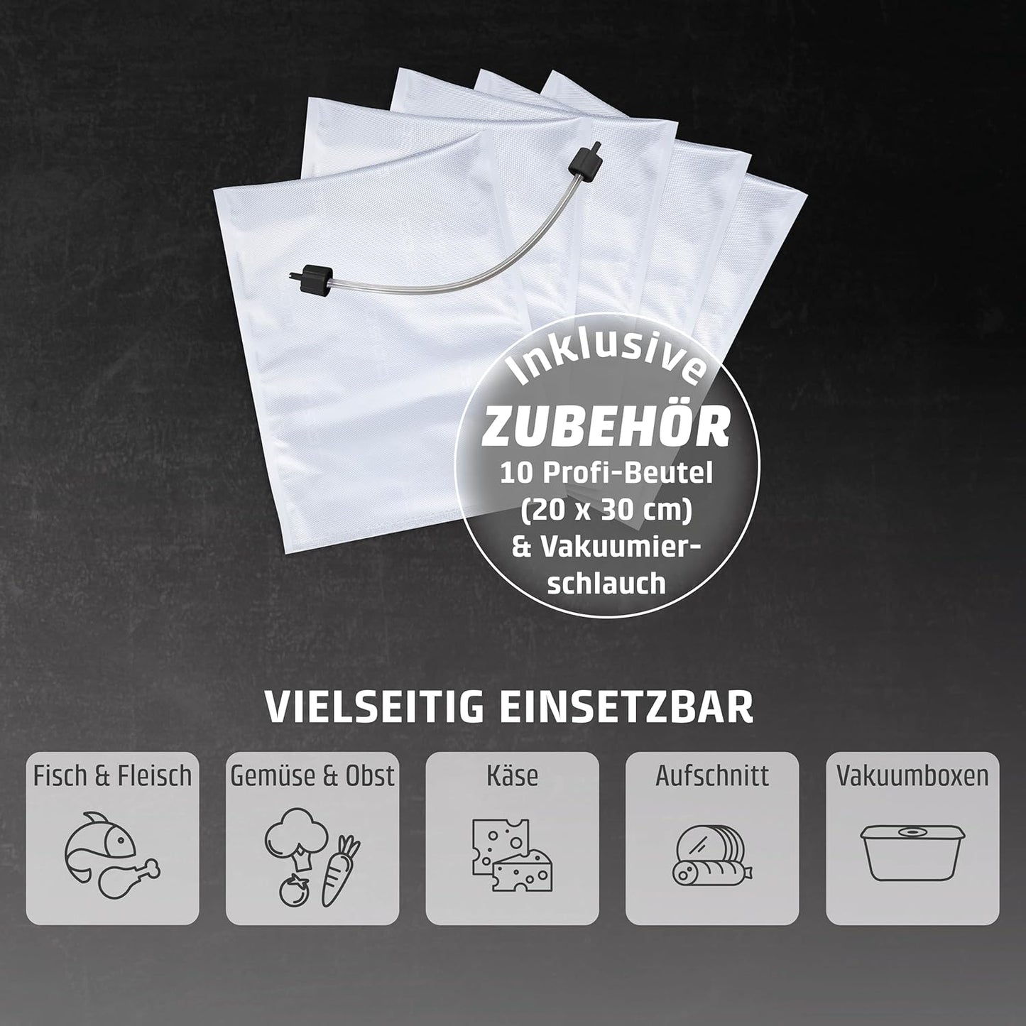 CASO VC10 Fully Automatic Food Vacuum Sealer Machine