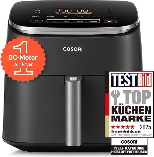 COSORI TurboBlaze 6L 9-in-1 Air Fryer with DC Motor