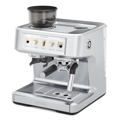 AIVIQ Aspire Expert Espresso Machine with Integrated Grinder and Touchscreen