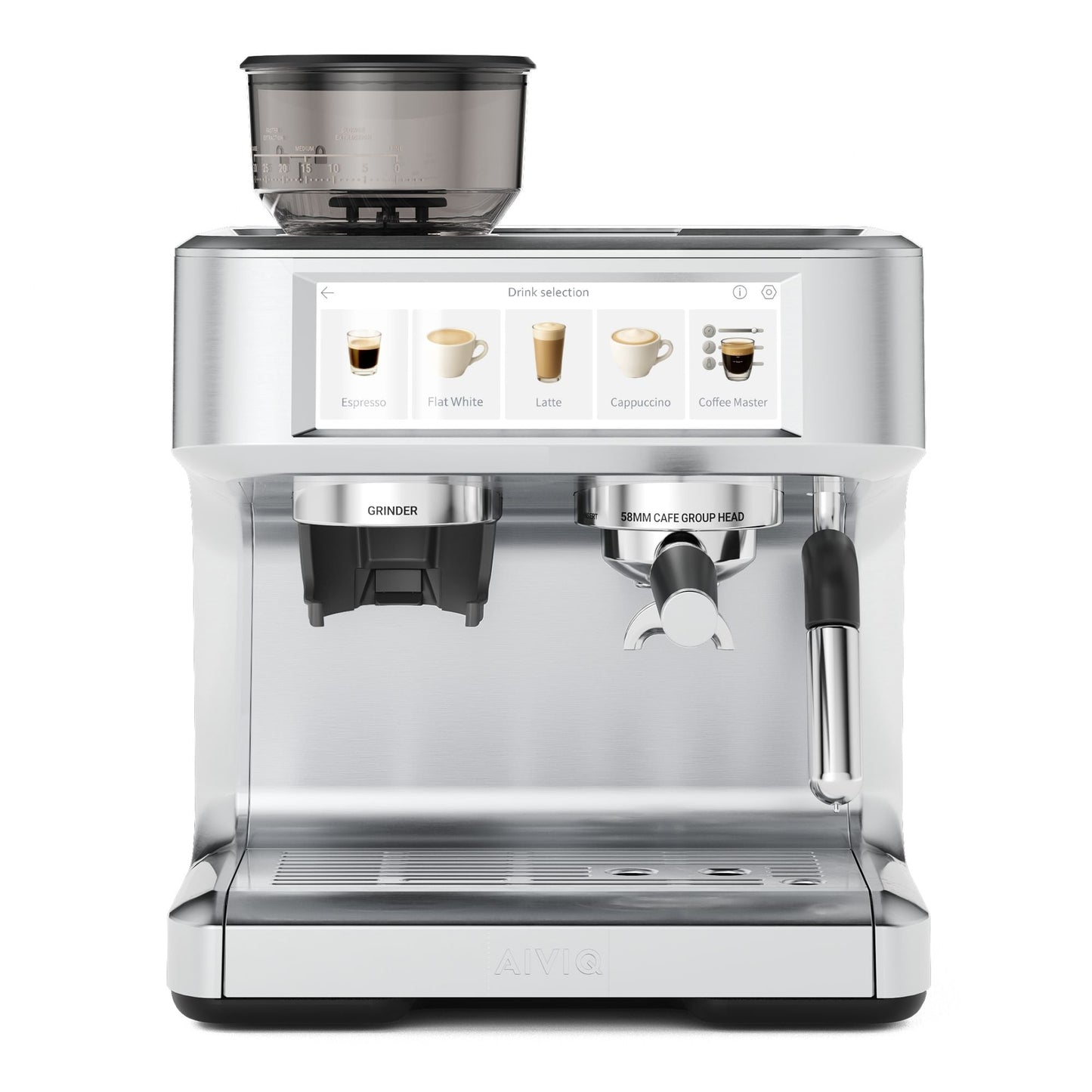 AIVIQ Aspire Expert Espresso Machine with Integrated Grinder and Touchscreen