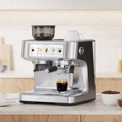 AIVIQ Aspire Expert Espresso Machine with Integrated Grinder and Touchscreen