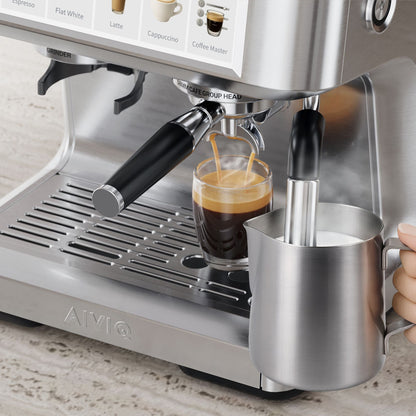 AIVIQ Aspire Expert Espresso Machine with Integrated Grinder and Touchscreen