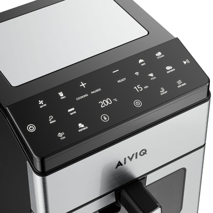 AIVIQ Premio 8L Stainless Steel Smart Airfryer with Dual Heating