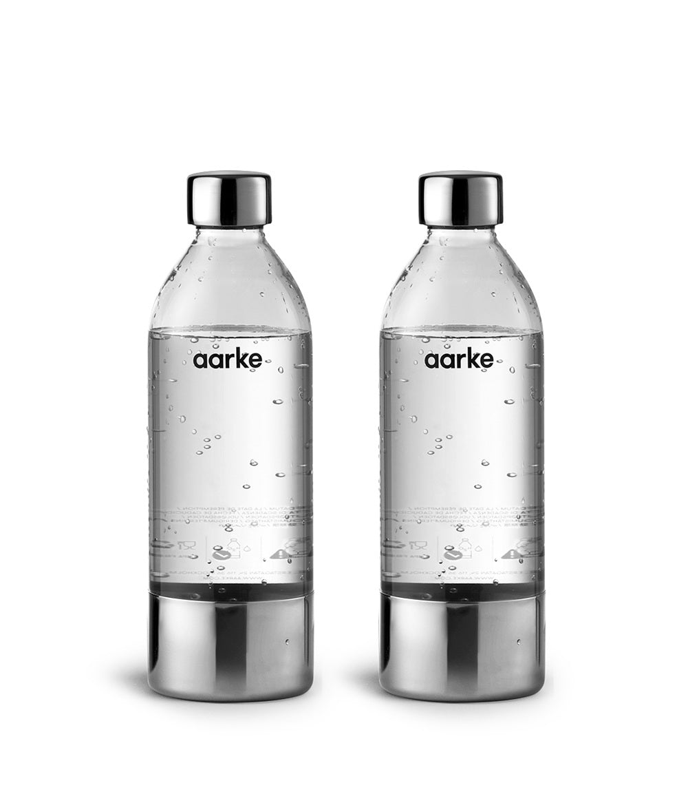 Aarke 2er Pack PET Flasche für Wassersprudler Carbonator 3