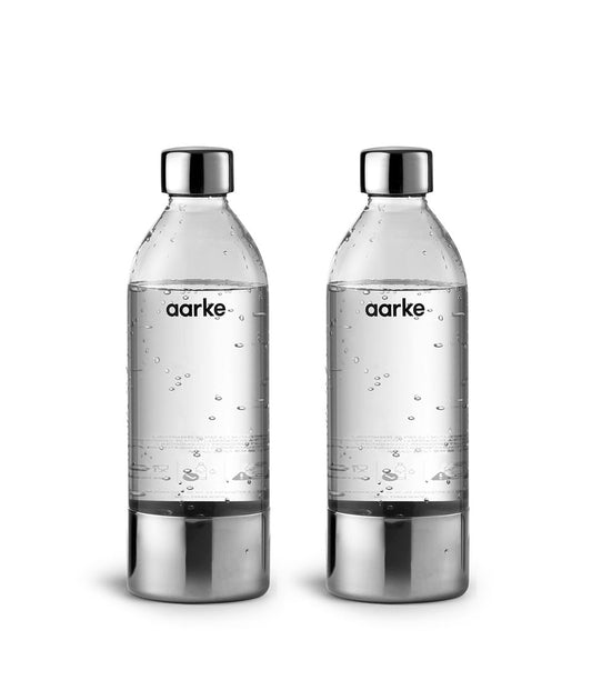 Aarke 2er Pack PET Flasche für Wassersprudler Carbonator 3