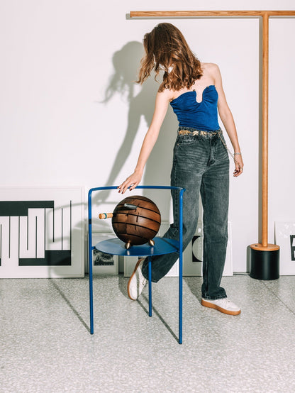 BREKA Messerblock Walnuss