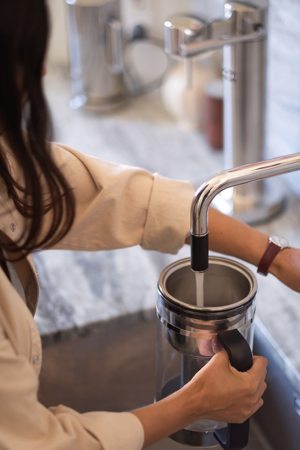 Aarke Wasserfilter-Kanne 1,66 L