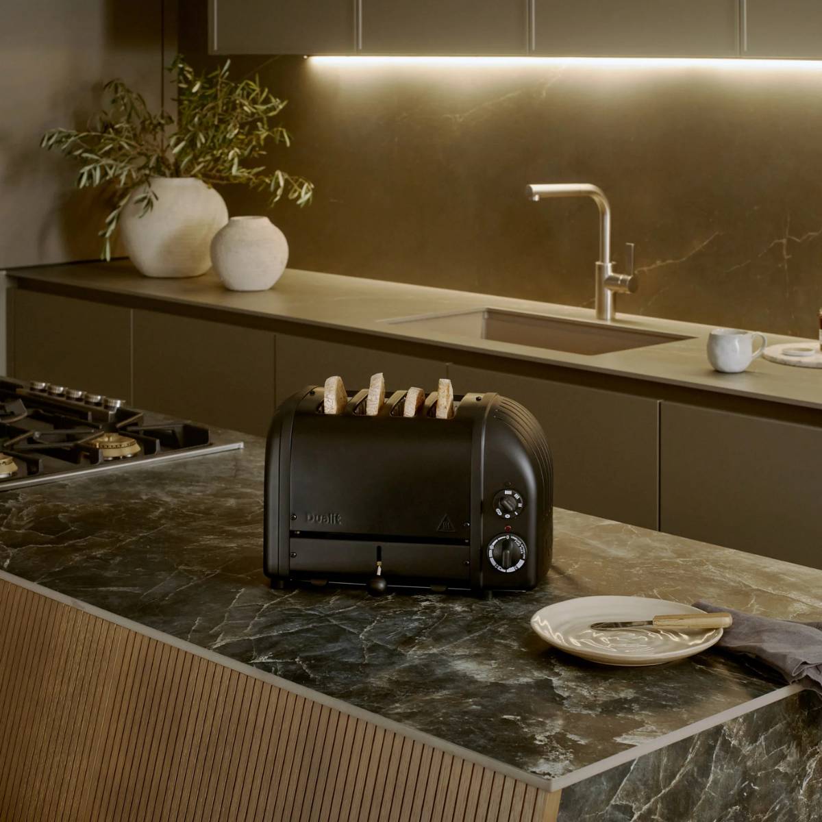 Dualit Classic 4er-Toaster Stealth