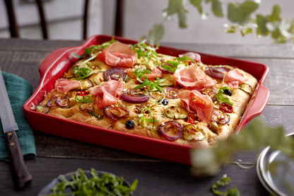 Emile Henry Focaccia