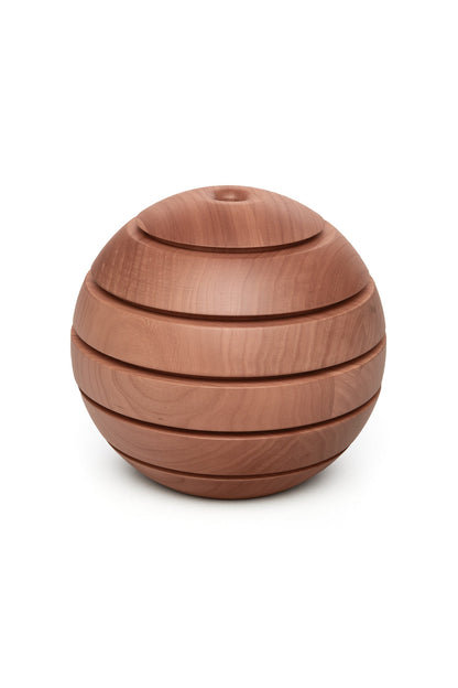 BREKA Deluxe Set Servierschalen lackiertes Kirschbaumholz