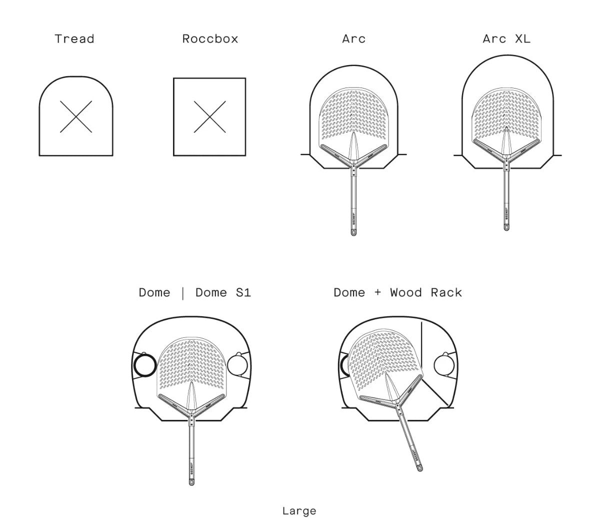 Gozney Pro Pizza-Heber grün