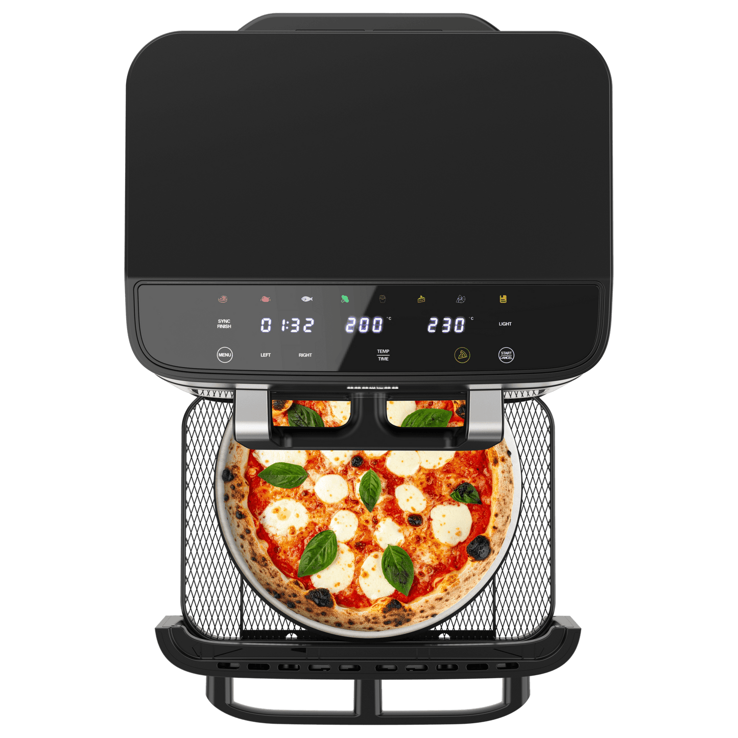 Cecotec Cecofry FoodCourt 18000 4Pizza 18L Air Fryer Stone Oven