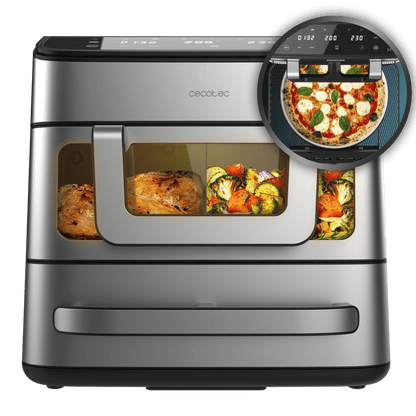 Cecotec Cecofry FoodCourt 18000 4Pizza 18L Air Fryer Stone Oven