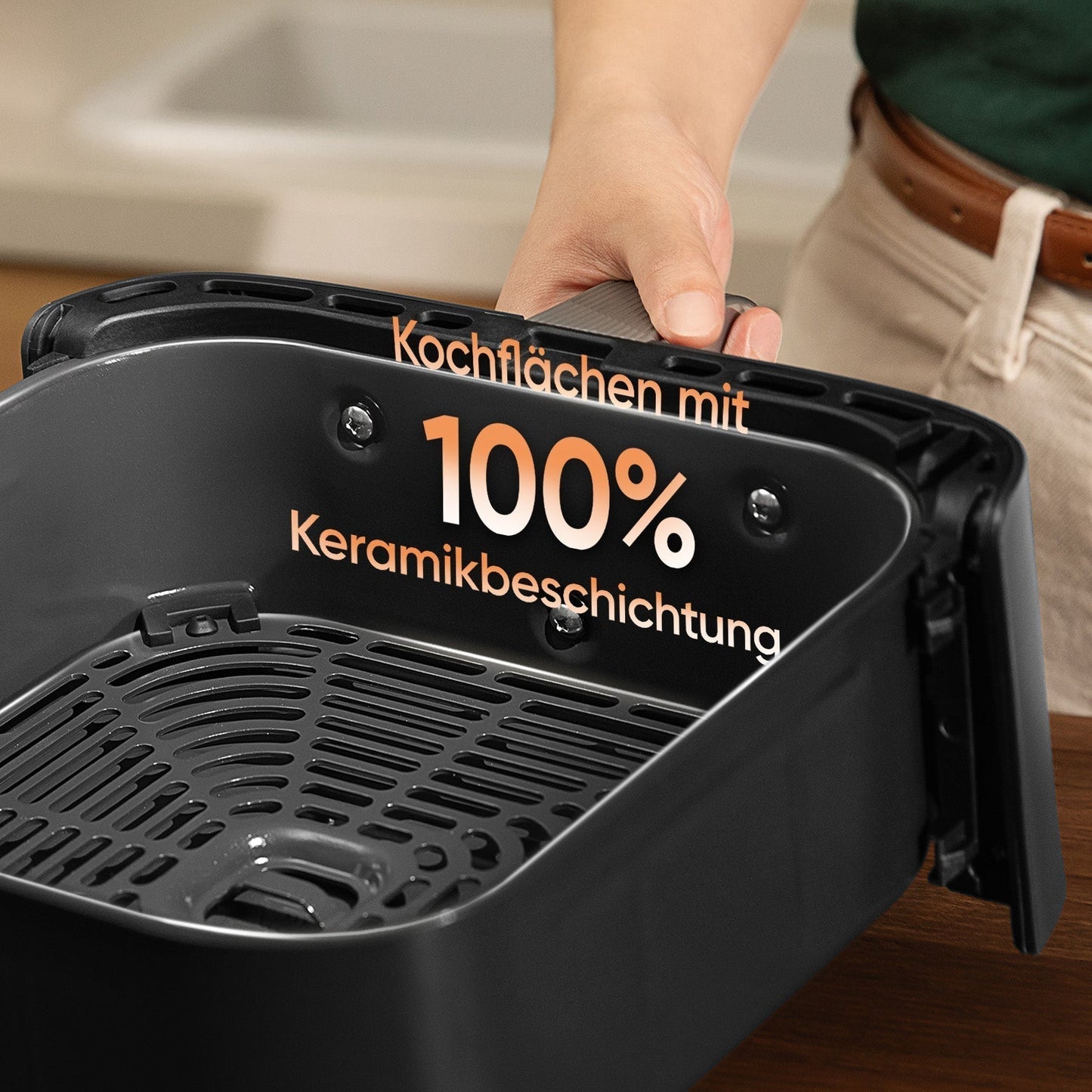 Cosori Turbo Tower 10.8L Dual Blaze Ceramic Air Fryer Pro