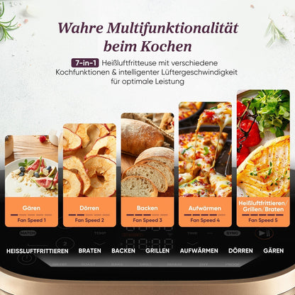 Cosori Turbo Tower 10.8L Smart Air Fryer with Ceramic Coating