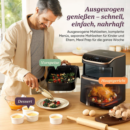 Cosori Turbo Tower 10.8L Smart Air Fryer with Ceramic Coating