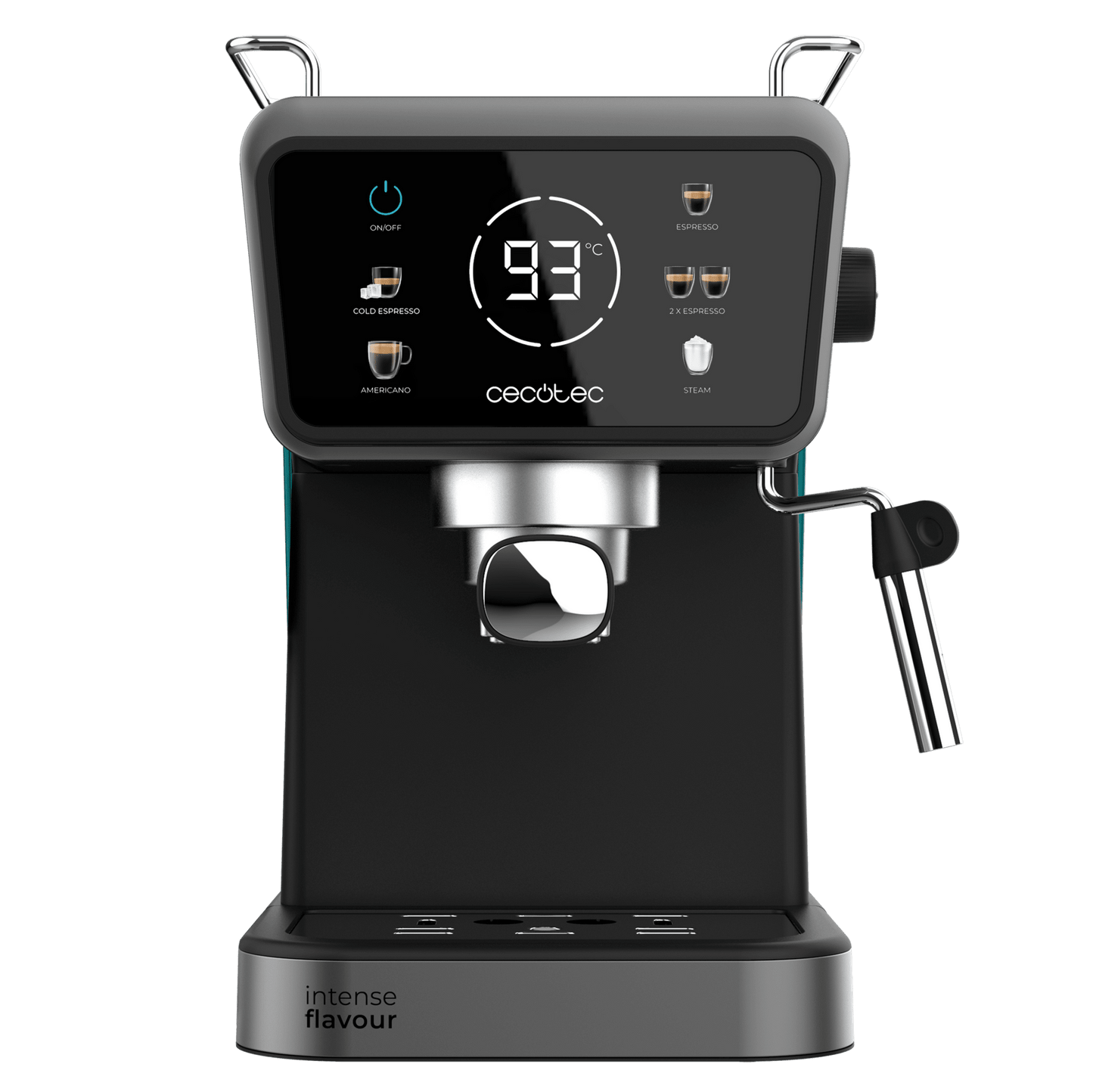 Cecotec Power Espresso Touch Machine with 20-Bar Pressure and ColdBrew